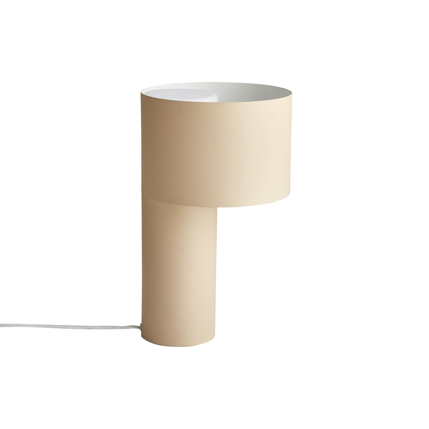 Tangent Table Lamp in Desert Sand.