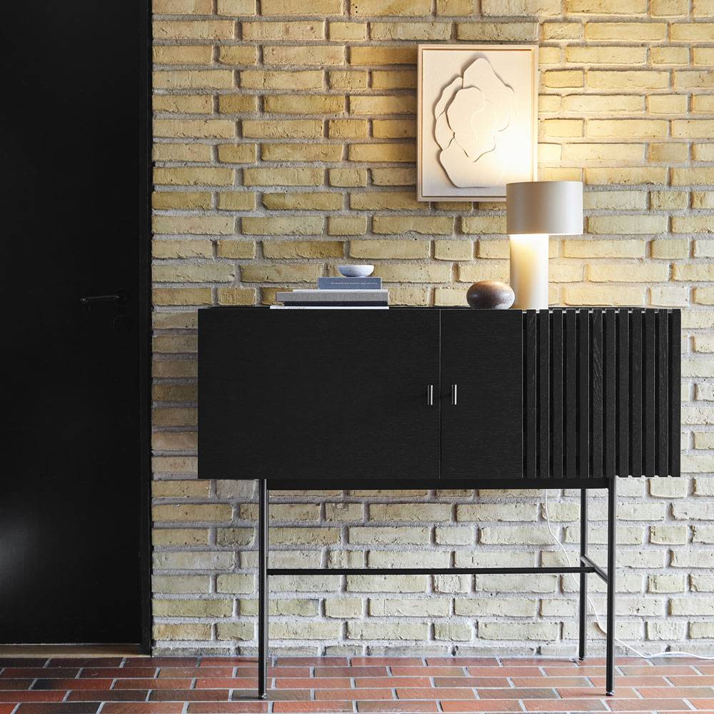 Tangent Table Lamp in living room.