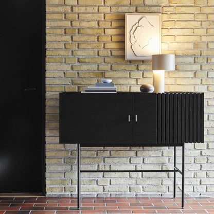 Tangent Table Lamp in living room.