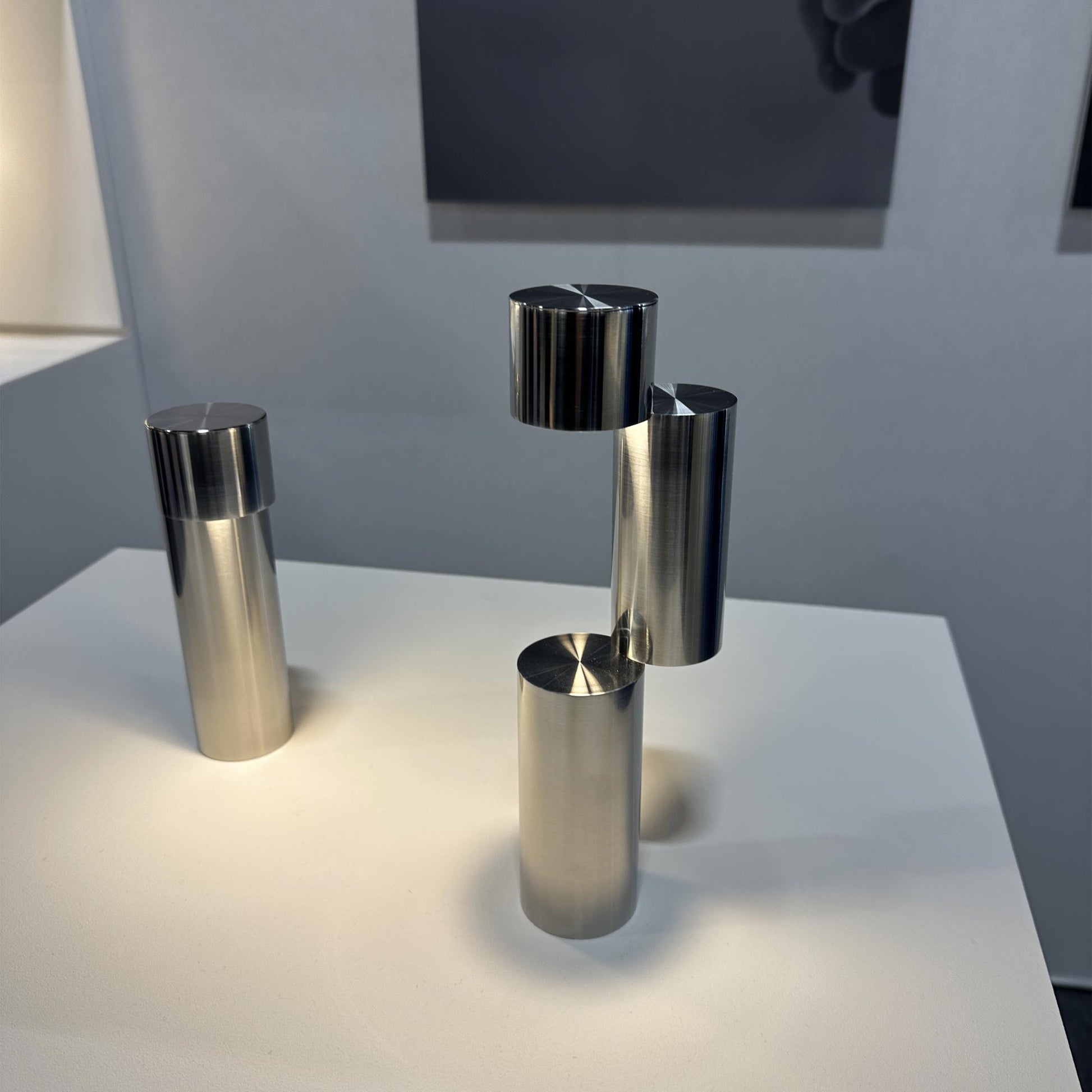 Moment Rechargeable LED Table Lamp in living room.