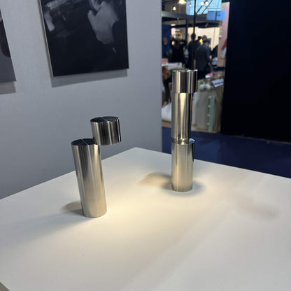 Moment Rechargeable LED Table Lamp in living room.