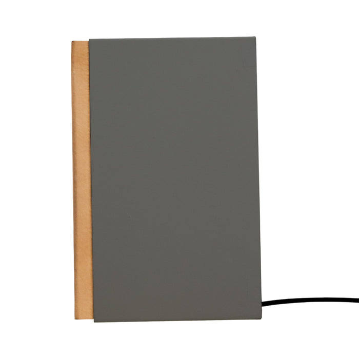 Nightbook LED Table Lamp in Grey.