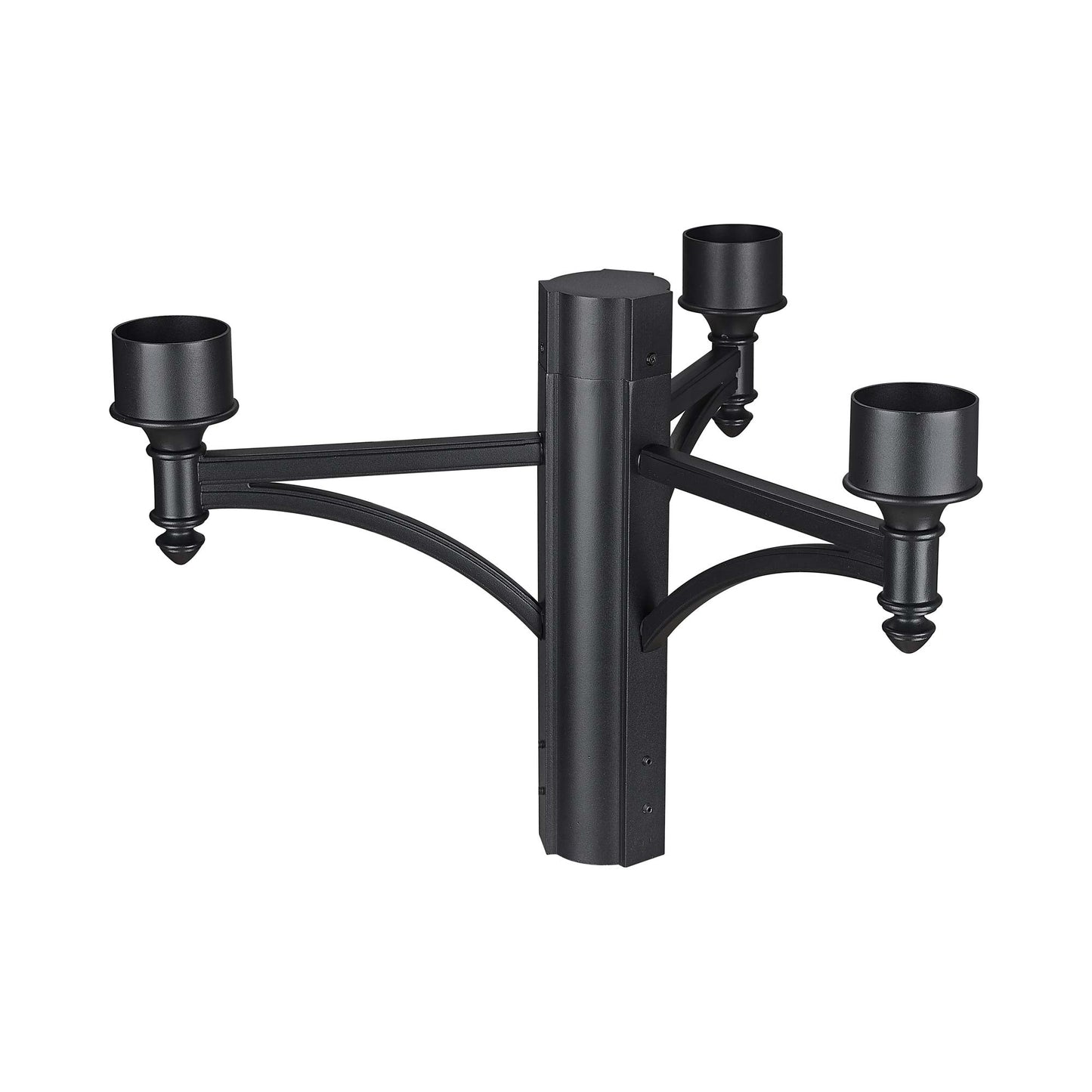 Z-Lite 3BK Outdoor Post Light Hardware.