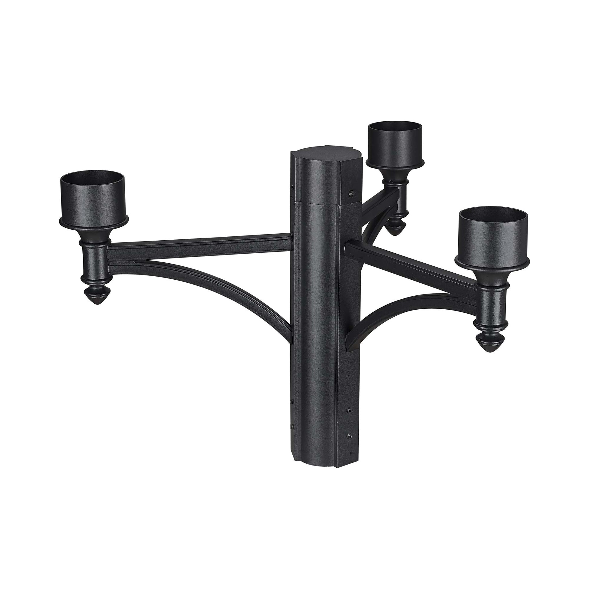 Z-Lite 3BK Outdoor Post Light Hardware.