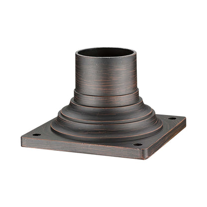 Z-Lite 533 Outdoor Pier Mount Hardware in Bronze.
