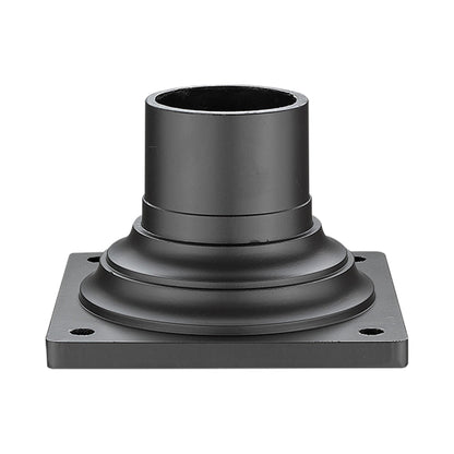 Z-Lite 533 Outdoor Pier Mount Hardware in Outdoor Rubbed Bronze.