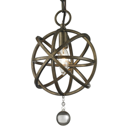 Acadia Pendant Light in Detail.