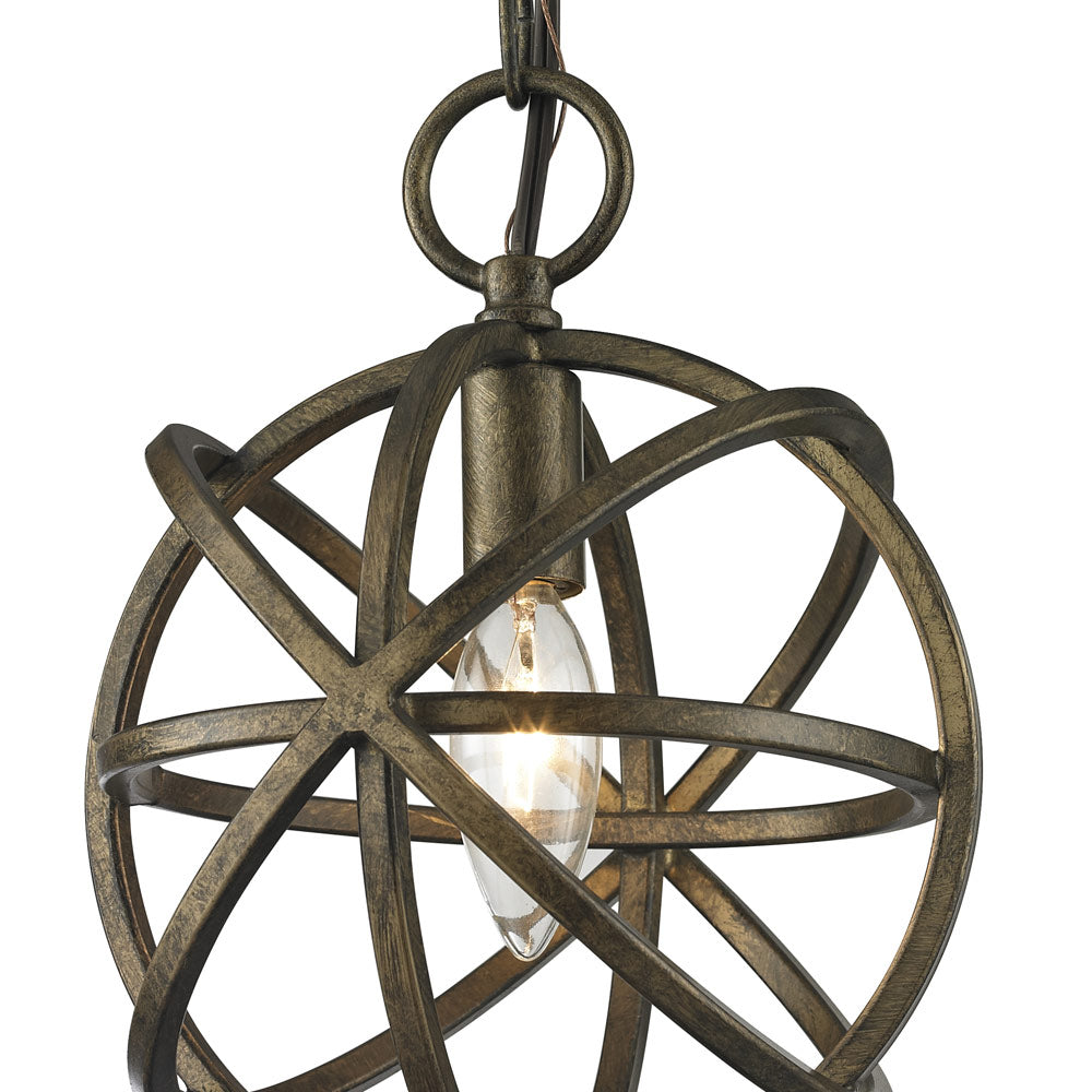 Acadia Pendant Light in Detail.