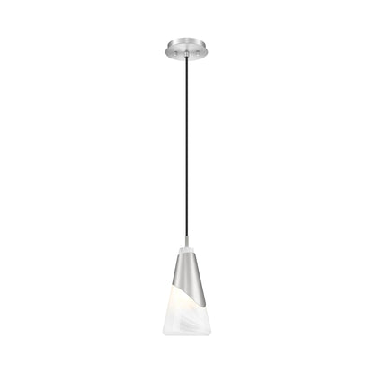 Aimie Pendant Light in Brushed Nickel (Cord/13.25-Inch).