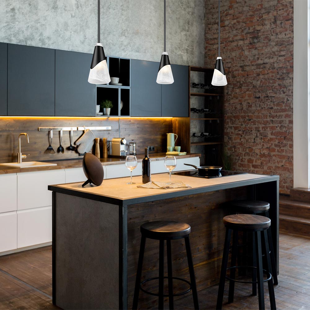 Aimie Pendant Light in kitchen.