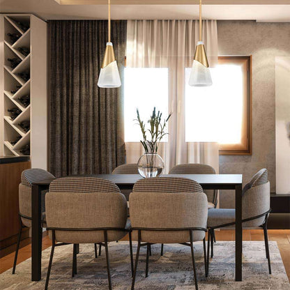 Aimie Pendant Light in dining room.