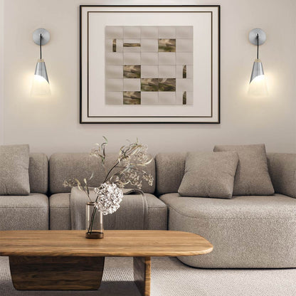 Aimie Wall Light in living room.
