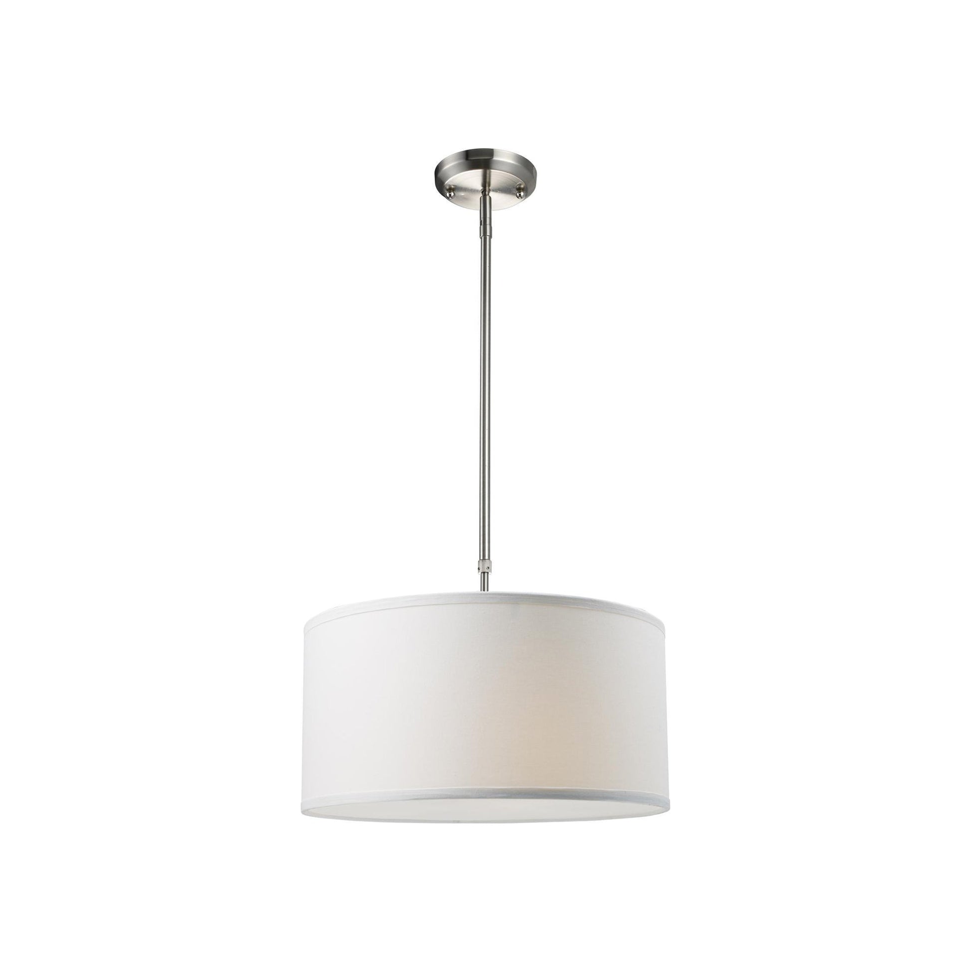 Albion Pendant Light in White (16-Inch).