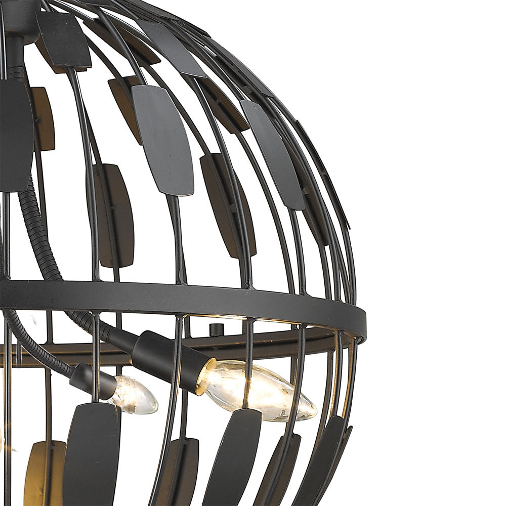 Almet Chandelier in Detail.