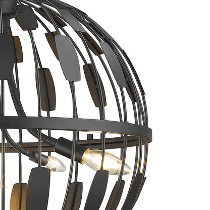 Almet Chandelier in Detail.