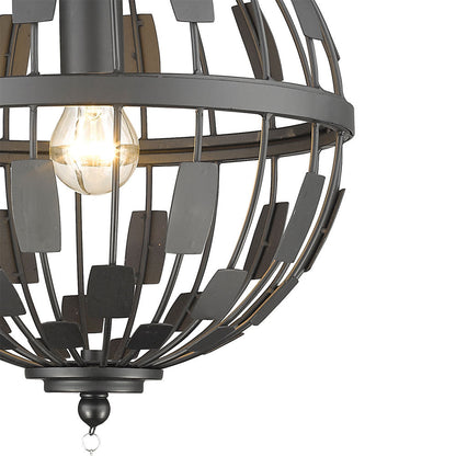 Almet Single Pendant Light in Detail.