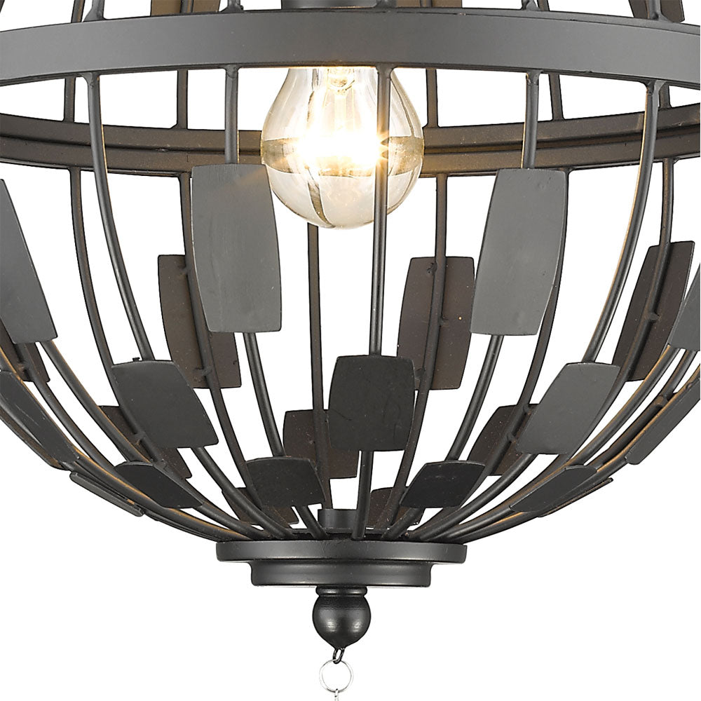 Almet Single Pendant Light in Detail.