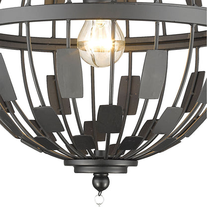 Almet Single Pendant Light in Detail.
