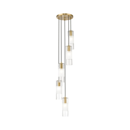 Alton Chandelier in Modern Gold (5-Light).