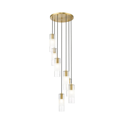 Alton Chandelier in Modern Gold (7-Light).