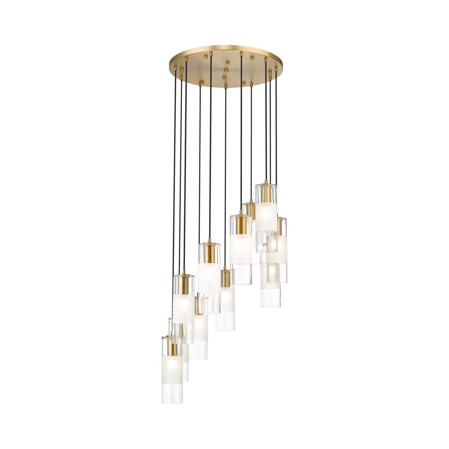 Alton Chandelier in Modern Gold (11-Light).