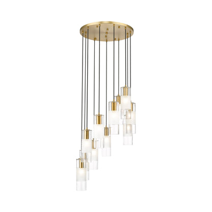 Alton Chandelier in Modern Gold (11-Light).