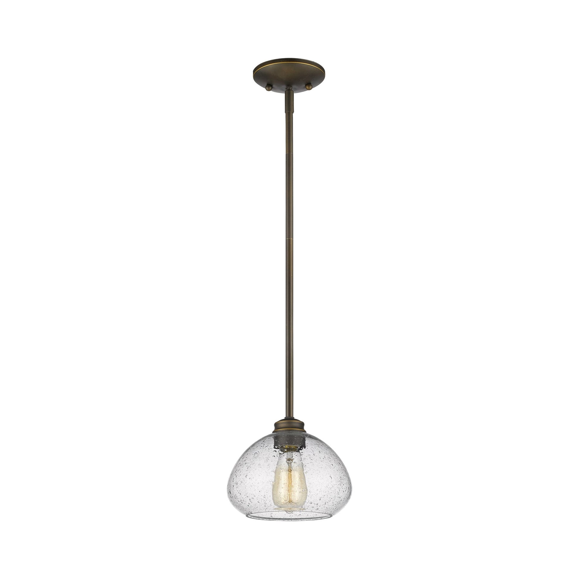 Amon Pendant Light in Olde Bronze.