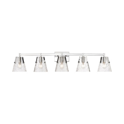 Analia Bath Vanity Light in Chrome (5-Light).