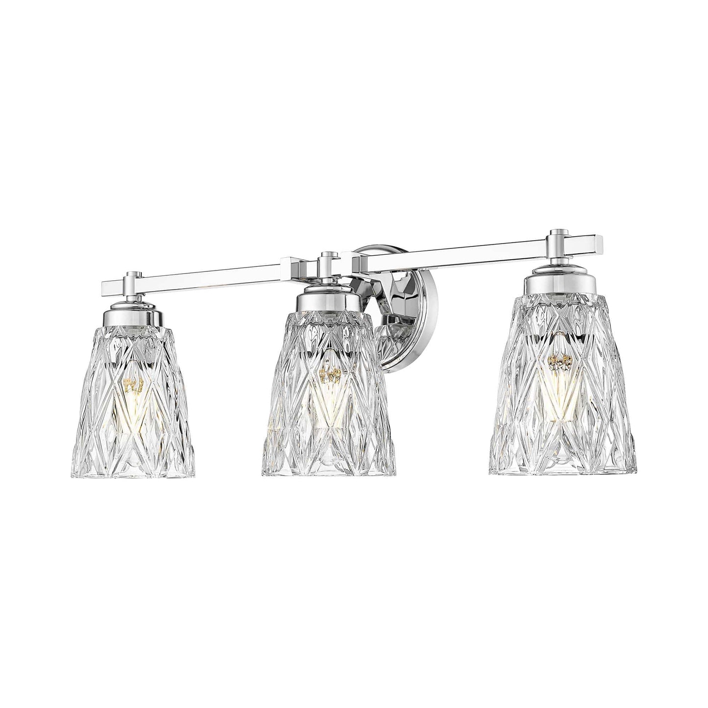 Andree Bath Vanity Light in Chrome (3-Light).