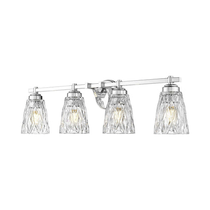 Andree Bath Vanity Light in Chrome (4-Light).
