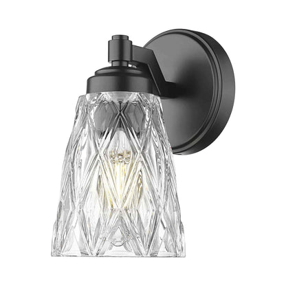 Andree Wall Light in Matte Black.