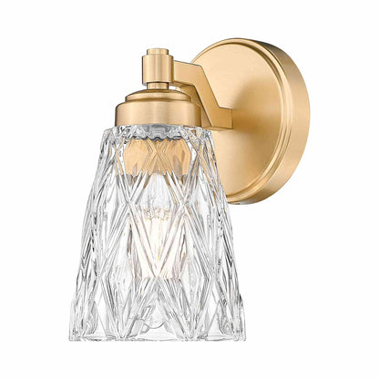 Andree Wall Light in Modern Gold.