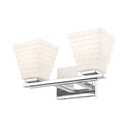 Annalise Bath Vanity Light in Chrome (2-Light).