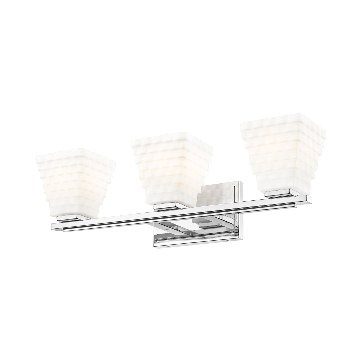 Annalise Bath Vanity Light in Chrome (3-Light).