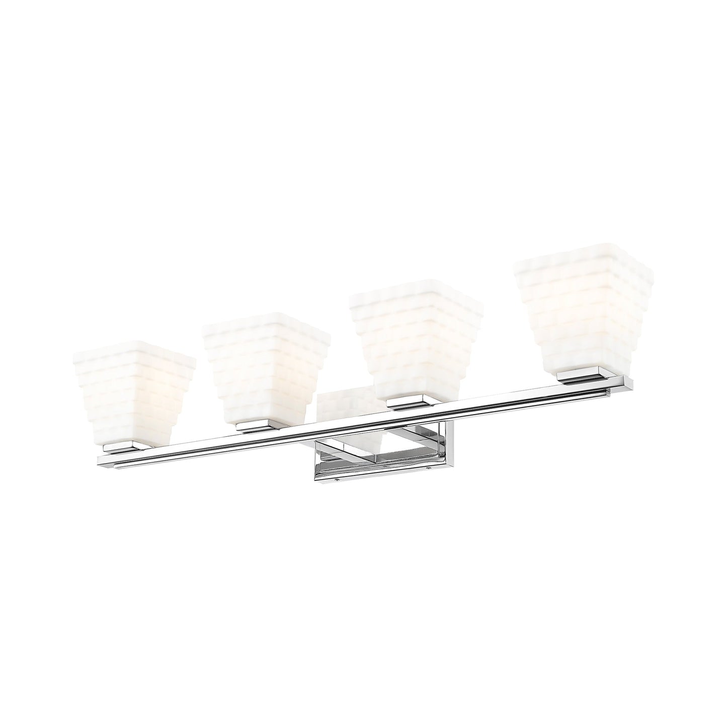 Annalise Bath Vanity Light in Chrome (4-Light).