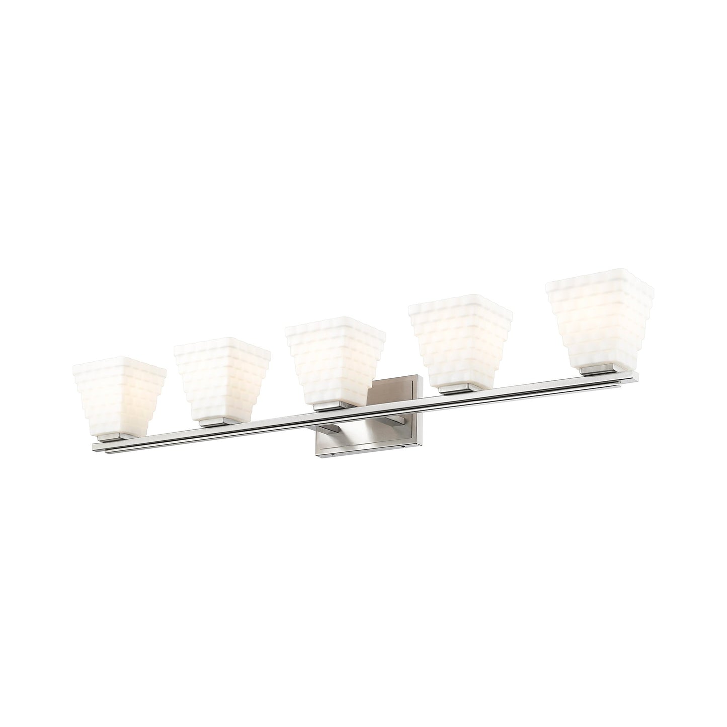 Annalise Bath Vanity Light in Brushed Nickel (5-Light).
