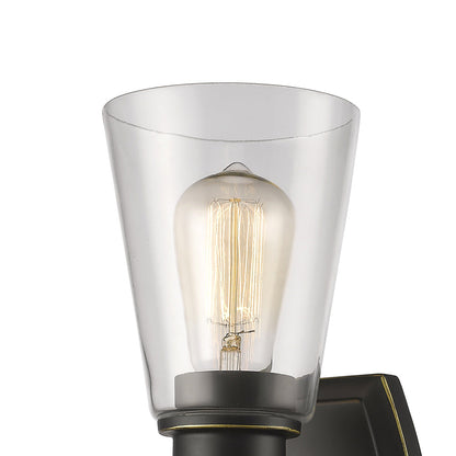 Annora Bath Wall Light in Detail.