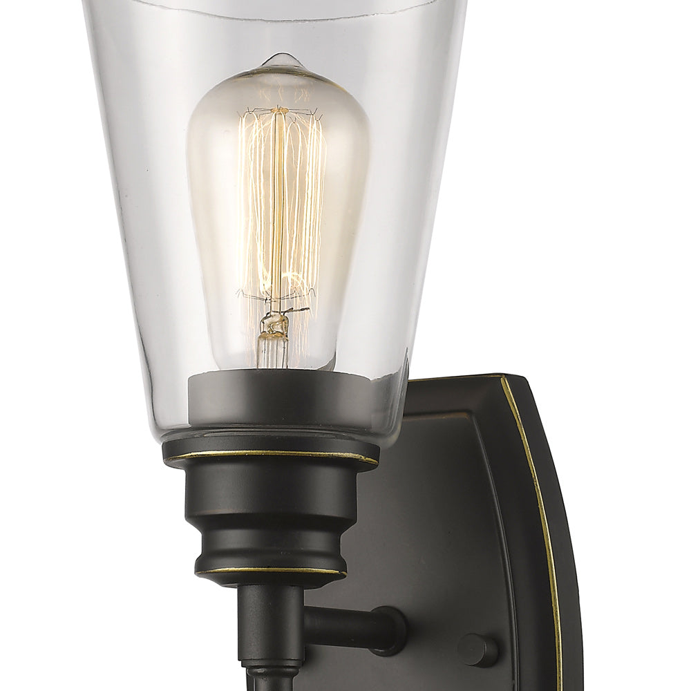 Annora Bath Wall Light in Detail.