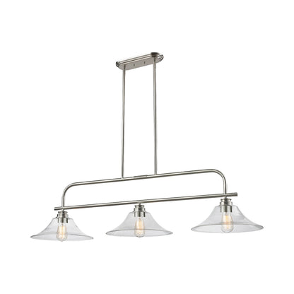 Annora Billiard Pendant Light in Clear.