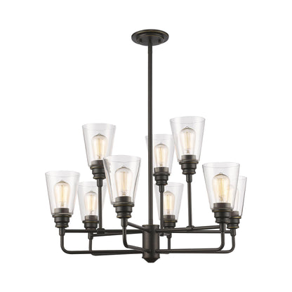 Annora Chandelier in Old Bronze (9-Light).