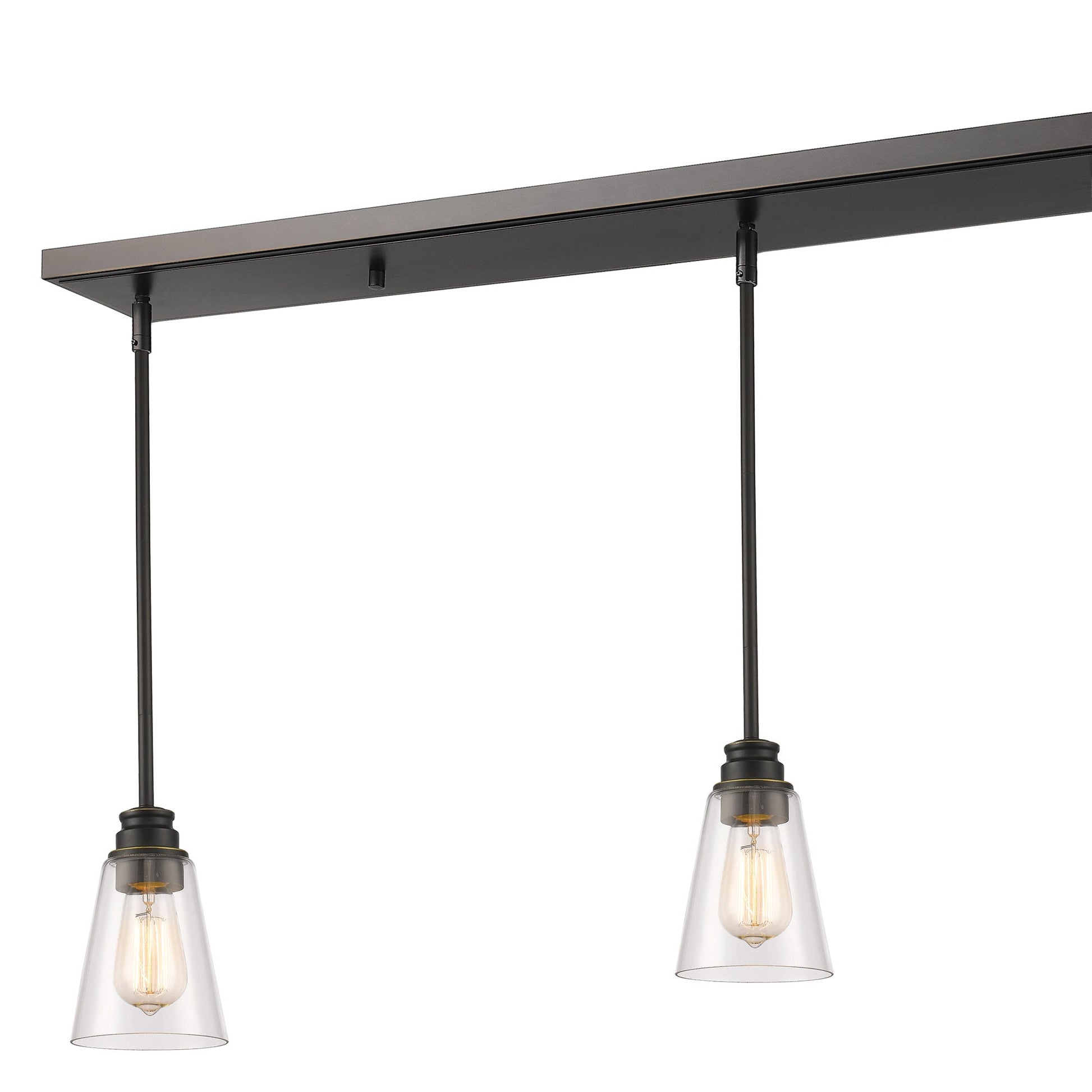 Annora Linear Chandelier in Detail.