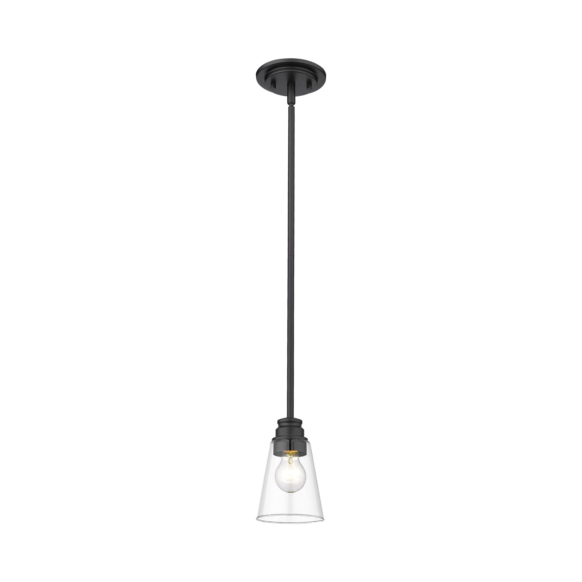 Annora Pendant Light in Matte Black.