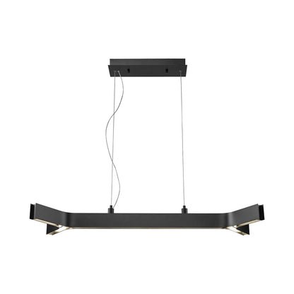 Arcano Linear LED Chandelier in Detail.