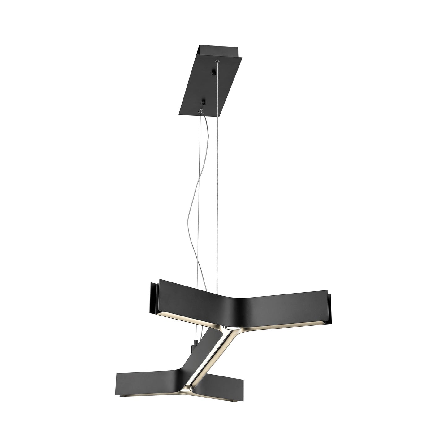 Arcano Linear LED Chandelier in Detail.