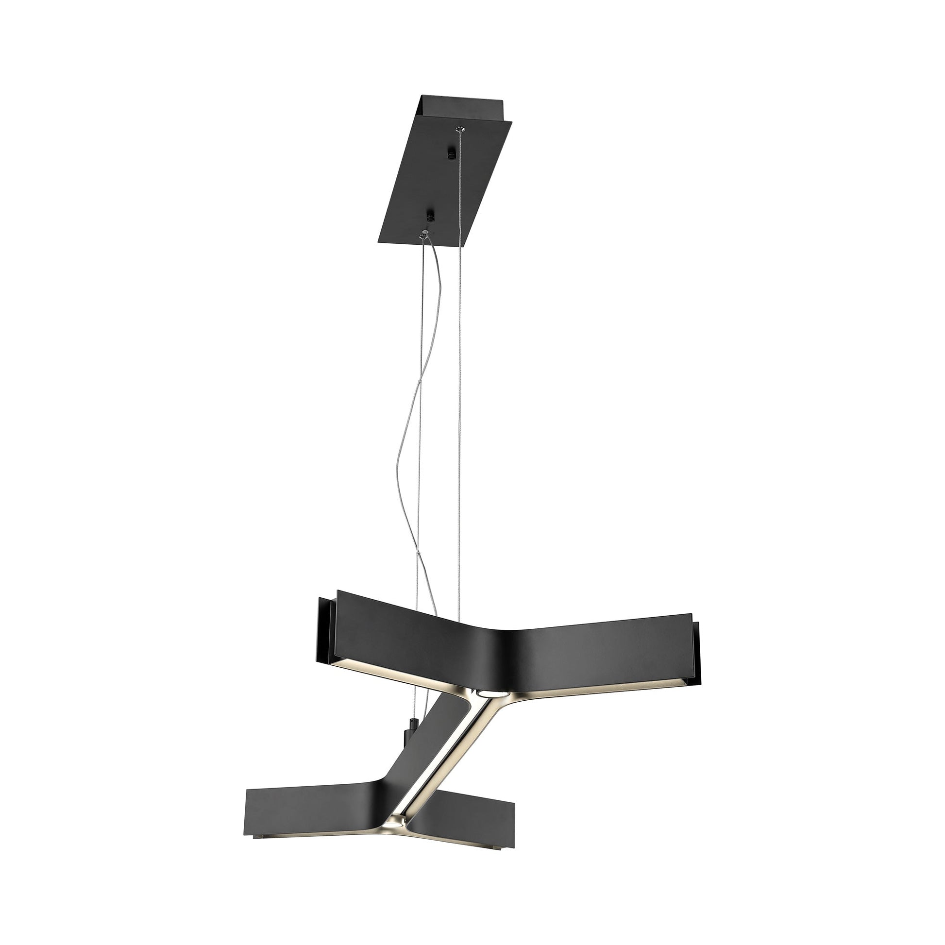 Arcano Linear LED Chandelier in Detail.
