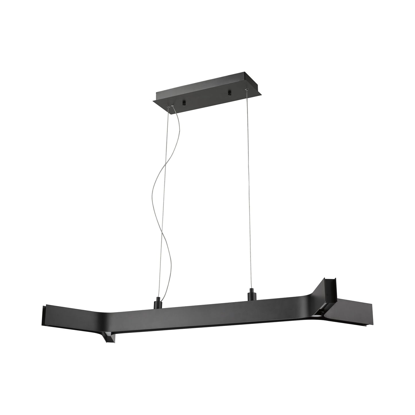 Arcano Linear LED Chandelier in Detail.