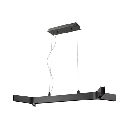 Arcano Linear LED Chandelier in Detail.