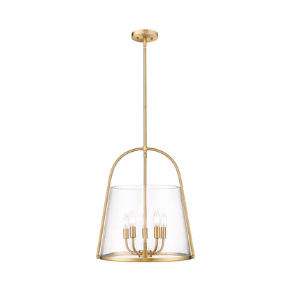 Archis Pendant Light in Modern Gold (5-Light).