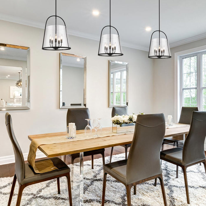 Archis Pendant Light in dining room.