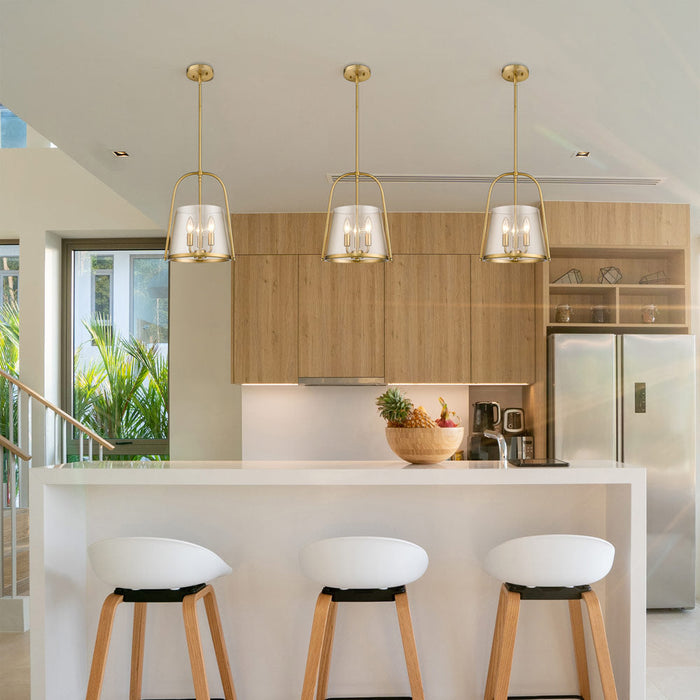 Archis Pendant Light in dining room.